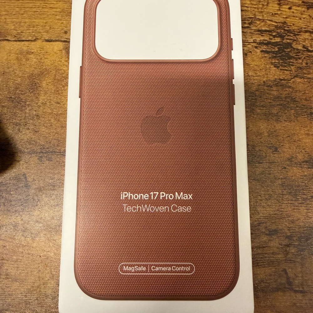 Apple iPhone 17 Pro Max TechWoven Case - sienna